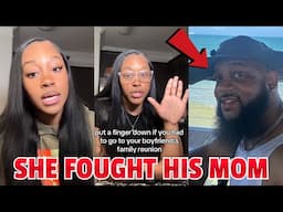 Woman Fights Her Boyfriends Mom At The Family Reunion