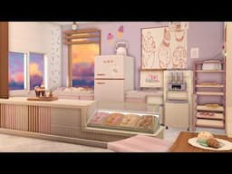 Building an Ice Cream Shop in Bloxburg w/ Anix Faulty & Glossie