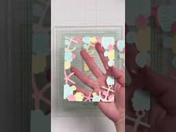 Seashell Frame Die & Coloring Stencil - WFC June Release 2025 #waffleflowercrafts #handmadecards
