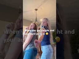 The Surprise That Took My Niece Off Guard 😆 #rap #music #funny #shorts #aunt #niece #happy #dance