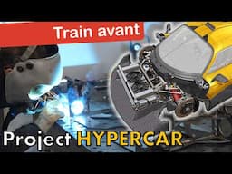 FABRICATION du CHÂSSIS de mon HYPERCAR ! [Hypercar project #30]