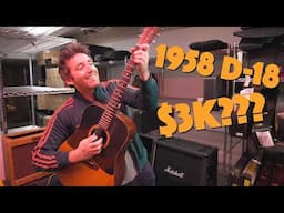 1967 Telecaster, 1963 Gibson, 1958 Martin & More VINTAGE guitars!