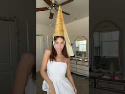 POV you use your free will to make a princess cone hat