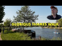 Historic Riverside Stroll Along the Thames Path (4K)