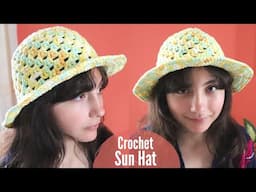 Crochet Easy And Fast Sun Hat