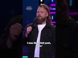 @brettblakecomedy kept being recognised on holiday, but not for his comedy #micf #standup #thor