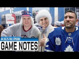 BIZ'S EMERGENCY LEAFS STATE OF THE UNION ADDRESS - Game Notes - 04.30.25