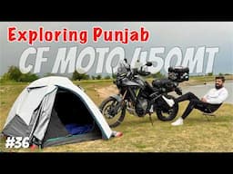 FIRST Long Tour on CF MOTO 450 MT | Exploring Punjab Jinnah Barrage Mianwali | Story 36 Ammar Biker