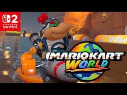 Exclusive Mario Kart World Knockout Tour Gameplay - Nintendo Switch 2 (Hands-On Direct Feed)