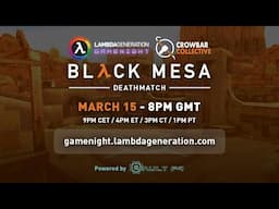Let's play some Black Mesa Deathmatch! (With Crowbar Collective)