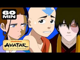 Team Avatar's Bending Fails! w/ Aang, Zuko & Katara | 1 Hour | Avatar: The Last Airbender