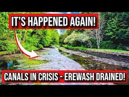 Canals in Crisis - The Erewash Canal is Empty!