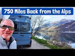 750 MILES BACK FROM THE ALPS!!! Our Epic Trip Back from the Alps in our Hymer Campervan !
