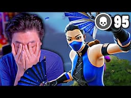 SO... i tried playing as Kitana in Fortnite...