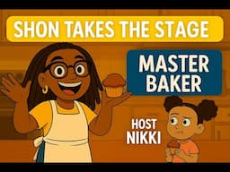 Shon Takes the Stage: Master Baker 🍰 | Funny Cupcake Challenge with Nikki!