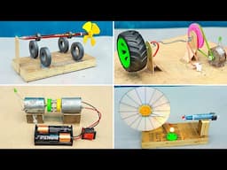 4 Amazing Inventions You can Make at Home | DIY Free Energy Generator Projects