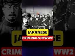 Japanese war criminals after world war 2