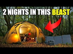 The Most IMPRESSIVE Hot Tent I Have Ever Used