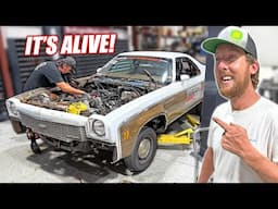Lumberjack's CUSTOM Junkyard LS is DONE! First Fire Up! (1,500hp?)