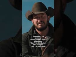 No matter what you call him, he's an icon. #YellowstoneTV