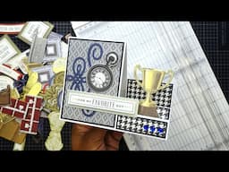 Start from Stash: Super Easy A2 Size Stepper Card Tutorial! Father's Day Edition!