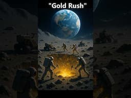 The Gold Rush of the 21st Century... but not on Earth.  #spaceexploration #moonmission