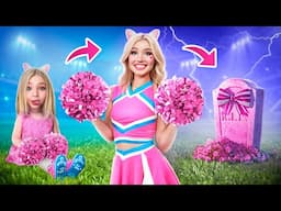 Cheerleader Birth to Death! Cheerleading Challenge in Real Life