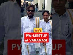 PW-GRAND MEETUP😳 kal Milte Hai VARANASI🔥 #shorts #jeewallah #pw #physicswallah