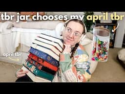 TBR prompt jar chooses my April reads! 🌻 APRIL TBR