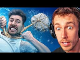 Miniminter Reacts To Would You Risk Drowning for $500,000?