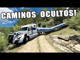 PIPA Doble de Agua Potable en Caminos OCULTOS del Mapa de México American Truck Simulator
