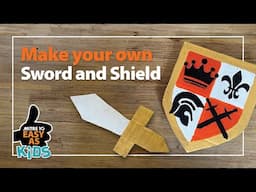 Make your own Royal Shield and Sword | Mitre 10 Easy As Kids DIY