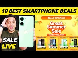 Amazon Great Summer Sale 2025 - 10 Best Smartphone Deals & Offers | Flipkart Best Mobile Offers 🔥