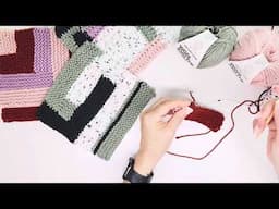 Intuitive Log Cabin Knitting & Crochet