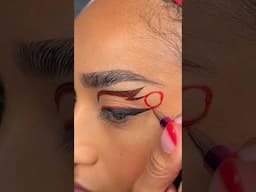 a spider-verse look for the movies🕷️❤️ june 1st HURRY UP!! #spiderverse #makeup #spiderman