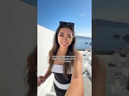 SOLO SHOPPING IN SANTORINI 🤯