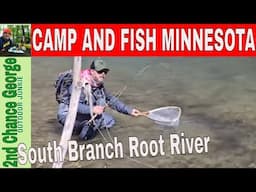 Epic Camping and Fishing Adventure on Root Rivers' South Branch, MN Driftless area