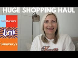 SHOPPING HAUL - Home Bargains, B&M, Sainsburys Fab Bargains! Food, Home, Garden | Bob&Brad Massager