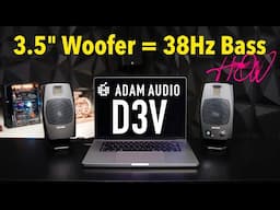 These Adam Audio D3V Studio Monitors Surprised Me!