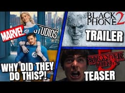 Fantastic 4 Ending Footage?, Netflix Announcements, Black Phone 2 Trailer & MORE!!