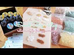 Small Jewelry Biz Diary | tiny shop update & playing around with fringe  earring ideas