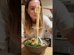What I eat in a day 😚 #vegan