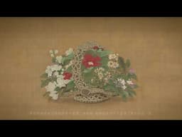 宋 李嵩 花籃 賞析