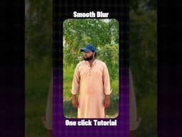 Blur Video Background Like DSLR | Mobile DSLR Effect Trick 🔥