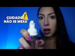 ASMR CURATIVO | VOCÊ ESTÁ FERIDO... Mas Eu Vou Cuidar de Você