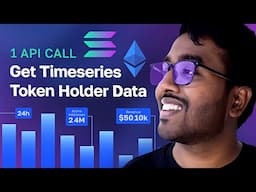 Get Timeseries Token Holders in 1 API Call | Track Historical Holder Trends Across EVM & Solana