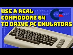 Real Commodore 64 as a USB Keyboard for the VICE emulator