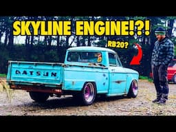 He Put a Skyline Engine in a 60-Year-Old Truck?!