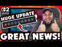 Nintendo Just Dropped An Exciting Update on Switch 2!
