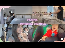 ✨ VLOGÃO SEXTA DE FAXINA | REFLEXÃO DO DIA E PRIMEIRO LOOPING DA AGATHA 🎢